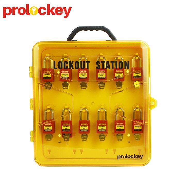 Kombinazzjoni ABS Loto Lockout Station 24 Padlock
