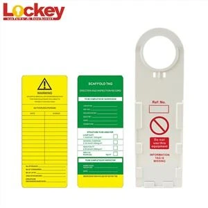 L-ABS Lockout Tagout Tag Tag Armar Tikketti